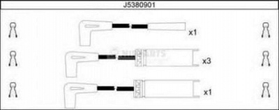 NIPPARTS j5380901 -  Комплект проводов зажигания