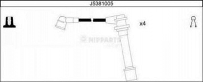 NIPPARTS j5381005 -  Комплект проводов зажигания