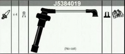 NIPPARTS j5384019 -  Комплект проводов зажигания
