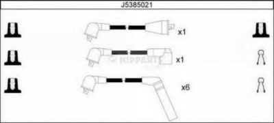 NIPPARTS j5385021 -  Комплект проводов зажигания
