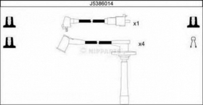 NIPPARTS j5386014 -  Комплект проводов зажигания