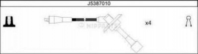 NIPPARTS j5387010 -  Комплект проводов зажигания