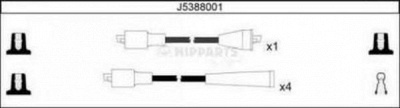 NIPPARTS j5388001 -  Комплект проводов зажигания