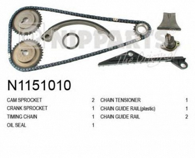 NIPPARTS n1151010 -  Комплект цели привода распредвала