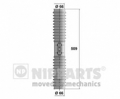 NIPPARTS n2840906 -  Комплект пыльника, рулевое управление
