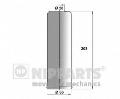 NIPPARTS n2848011 -  Комплект пыльника, рулевое управление