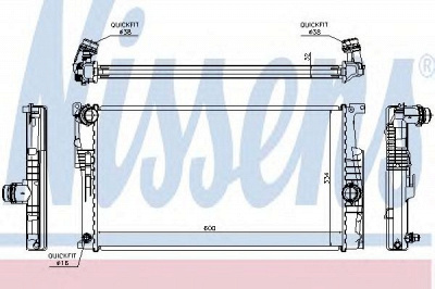 NISSENS 60818 -  