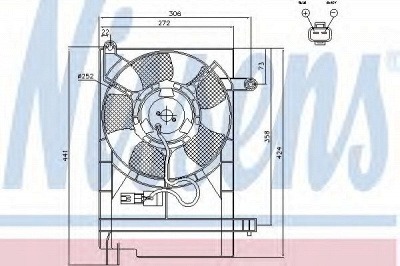 NISSENS 85750 -  