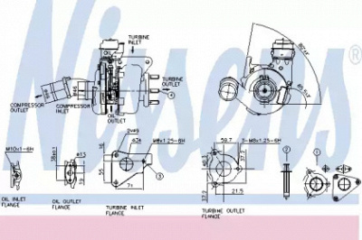 NISSENS 93136 -  Компрессор, наддув