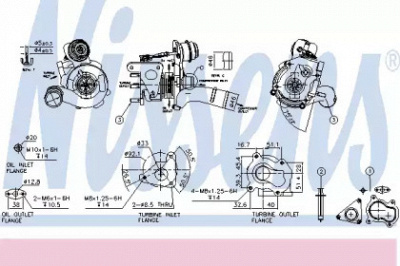 NISSENS 93163 -  Компрессор, наддув