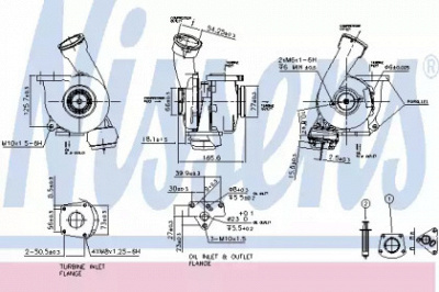 NISSENS 93176 - Компрессор, наддув