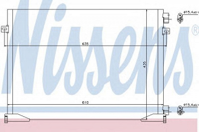 NISSENS 940109 -  Конденсатор, кондиционер