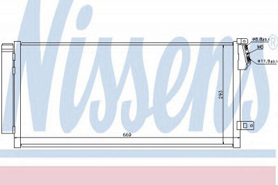 NISSENS 940169 -  Конденсатор, кондиционер