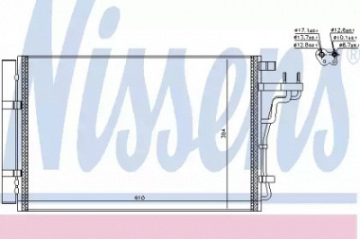 NISSENS 940607 -  Конденсатор, кондиционер