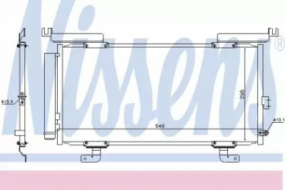 NISSENS 940794 - Конденсатор, кондиционер