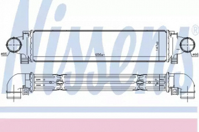 NISSENS 96346 - Интеркулер