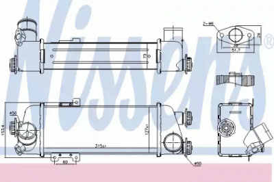 NISSENS 96409 -  Интеркулер