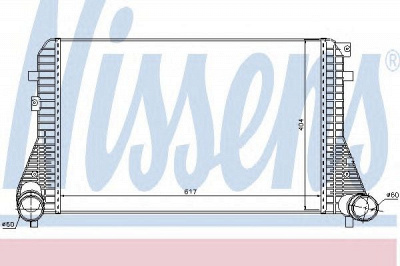 NISSENS 96575 -  Интеркулер