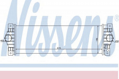 NISSENS 96651 -  Интеркулер
