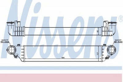 NISSENS 96672 -  Интеркулер