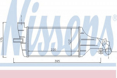NISSENS 96789 -  Интеркулер