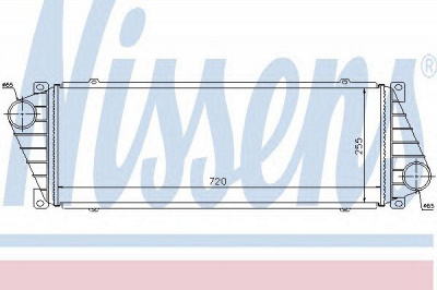 NISSENS 96842 -  Интеркулер