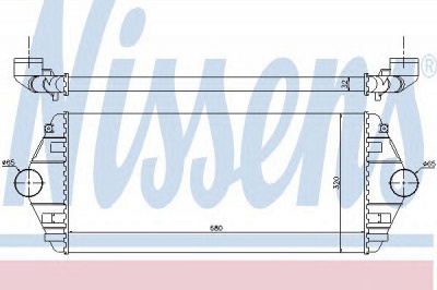 NISSENS 96849 -  Интеркулер