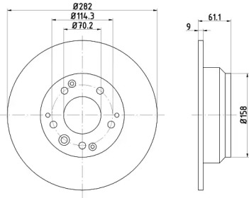 NISSHINBO nd8001k -  