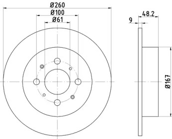 NISSHINBO nd8009k -