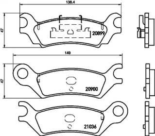 NISSHINBO np5041 -