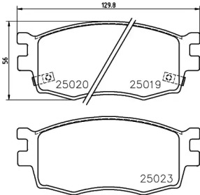 NISSHINBO np6084 -