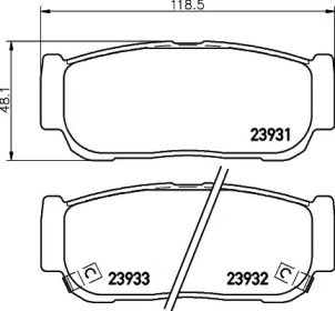 NISSHINBO np6106 -  
