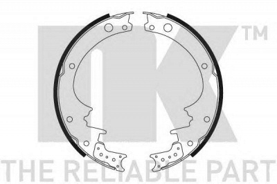 NK 2722411 -  Комплект тормозных колодок