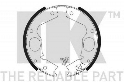 NK 2730645 -  Комплект тормозных колодок, стояночная тормозная система