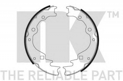 NK 2732461 -  Комплект тормозных колодок