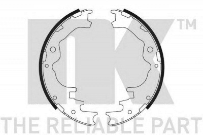 NK 2732526 -  Комплект тормозных колодок