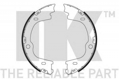NK 2734814 -  Комплект тормозных колодок, стояночная тормозная система