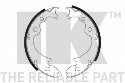 NK 2799460 -  Комплект тормозных колодок
