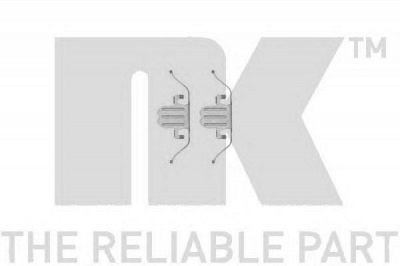 NK 79151751 -  Комплектующие, колодки дискового тормоза
