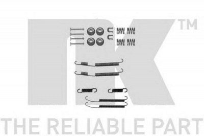 NK 7930760 -  Комплектующие, тормозная колодка