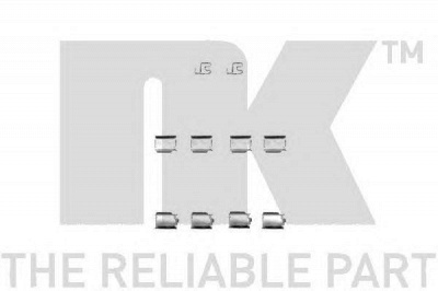 NK 7936246 -  Комплектующие, колодки дискового тормоза