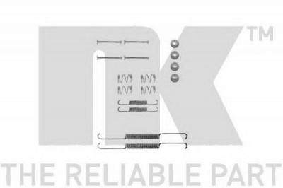 NK 7999507 -  Комплектующие, тормозная колодка