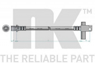 NK 852584 - Тормозной шланг