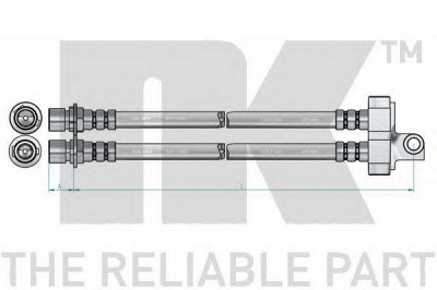NK 852585 -  Тормозной шланг