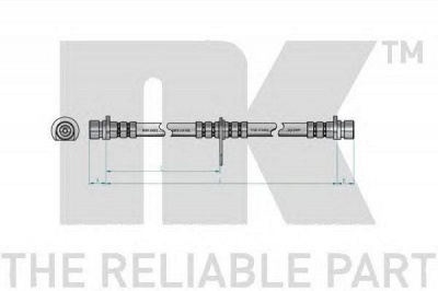 NK 852665 - Тормозной шланг