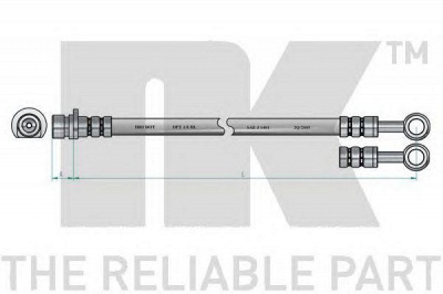 NK 852666 -  Тормозной шланг