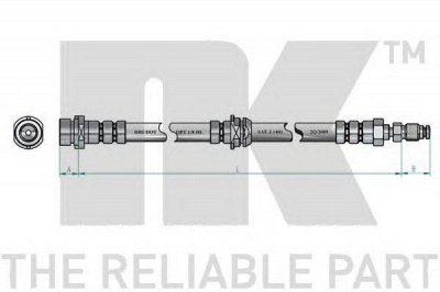 NK 853247 -  Тормозной шланг