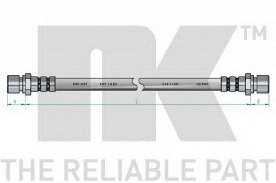 NK 853334 -  Тормозной шланг