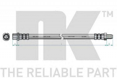 NK 853340 -  Тормозной шланг