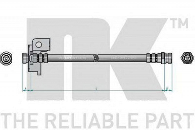 NK 853481 -  Тормозной шланг